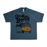 Midnight Navy old dominion one man Urban Heavy Tee - lanVoArt