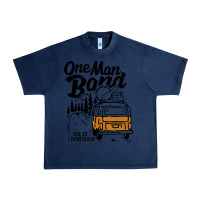 Navy old dominion one man Urban Heavy Tee - lanVoArt