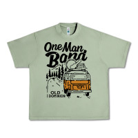 Oil Green old dominion one man Urban Heavy Tee - lanVoArt