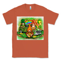 Copper st patricks day gnomies with truck Classic Tee - NancyCooperArtShop