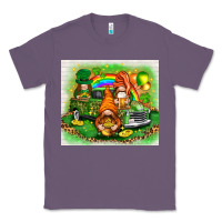 Lavender st patricks day gnomies with truck Classic Tee - NancyCooperArtShop