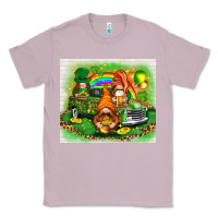 Lilac st patricks day gnomies with truck Classic Tee - NancyCooperArtShop