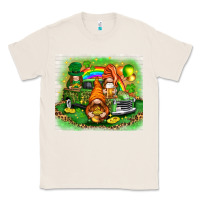 Natural st patricks day gnomies with truck Classic Tee - NancyCooperArtShop