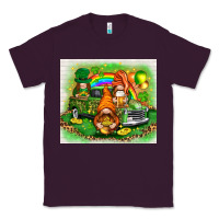 Plum st patricks day gnomies with truck Classic Tee - NancyCooperArtShop
