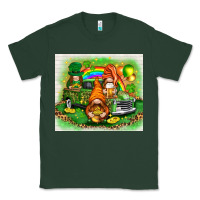 Sports Green st patricks day gnomies with truck Classic Tee - NancyCooperArtShop
