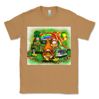 Toasted Coconut st patricks day gnomies with truck Classic Tee - NancyCooperArtShop