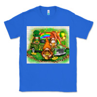 True Royal st patricks day gnomies with truck Classic Tee - NancyCooperArtShop