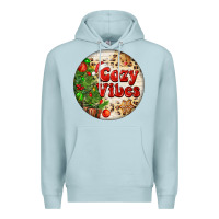 Blue Mist Cozy vibes Premium Hoodie - FaDigitalArtStudio