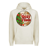 Oatmeal Heather Cozy vibes Premium Hoodie - FaDigitalArtStudio