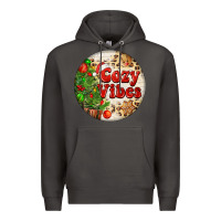 Smoke Cozy vibes Premium Hoodie - FaDigitalArtStudio