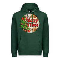 Sports Green Cozy vibes Premium Hoodie - FaDigitalArtStudio