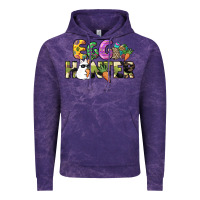 Cloud Purple Egg hunter Easter Day Vintage Hoodie - HowdyJamesFarm