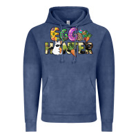 Vintage Denim Egg hunter Easter Day Vintage Hoodie - HowdyJamesFarm