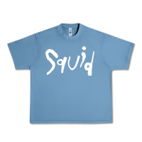 Pebble Blue squid Urban Heavy Tee - lanVoArt