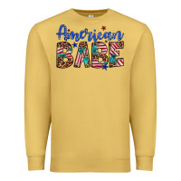 Antique Gold american babe Premium Sweatshirt - Artiststas