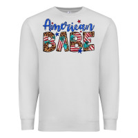 Dove Grey american babe Premium Sweatshirt - Artiststas