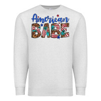 Oatmeal Heather american babe Premium Sweatshirt - Artiststas