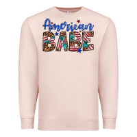 Pale Pink american babe Premium Sweatshirt - Artiststas