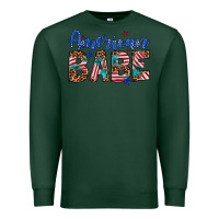 Sports Green american babe Premium Sweatshirt - Artiststas