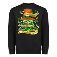 Black buy me green beer and tell me ı am pretty Heavyweight Sweatshirt - FaDigitalArtStudio