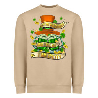 Mushroom buy me green beer and tell me ı am pretty Heavyweight Sweatshirt - FaDigitalArtStudio
