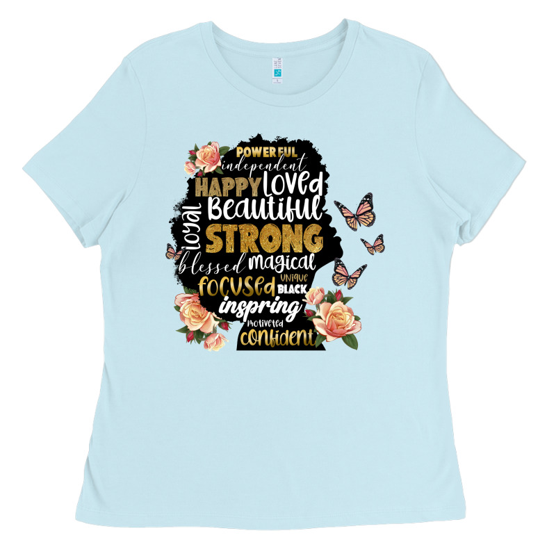Black Woman Silhouette Ladies Tee by Artiststas | Teevron