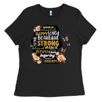 Black black woman silhouette Ladies Tee - Artiststas