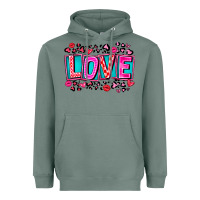 Sage Love Valentine Heavyweight Hoodie - CowhideDigitalArt