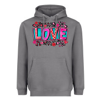 Storm Love Valentine Heavyweight Hoodie - CowhideDigitalArt