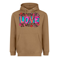Toasted Coconut Love Valentine Heavyweight Hoodie - CowhideDigitalArt