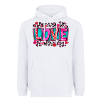 White Love Valentine Heavyweight Hoodie - CowhideDigitalArt