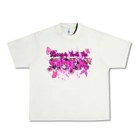 Pistachio Stronger than the storm Cancer Awareness Urban Heavy Tee - HowdyJamesFarm