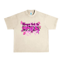 Sandshell Stronger than the storm Cancer Awareness Urban Heavy Tee - HowdyJamesFarm