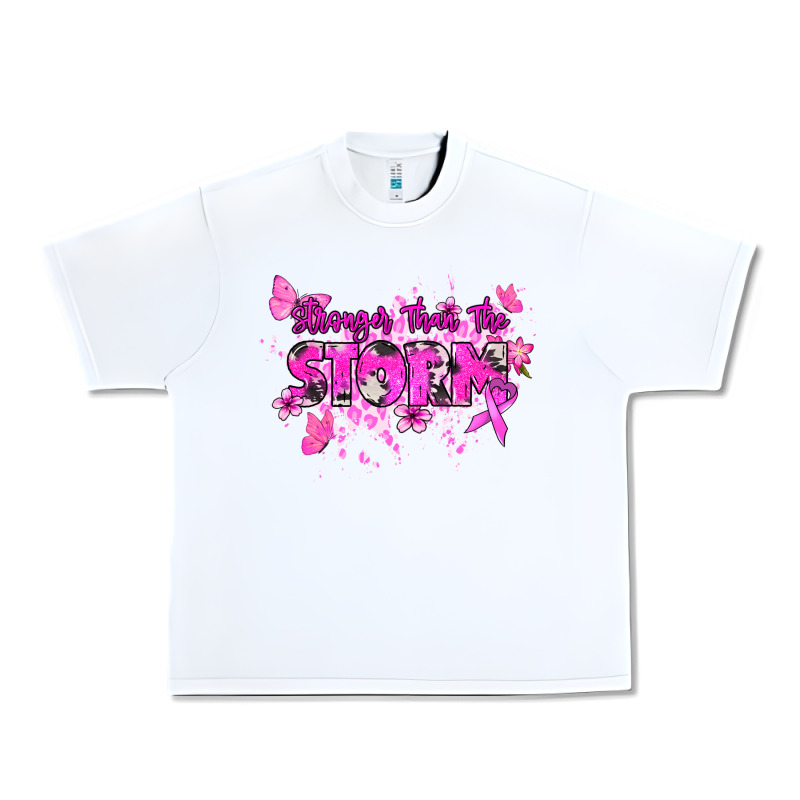 Stronger Than The Storm Cancer Awareness Urban Heavy Tee by HowdyJamesFarm | Teevron