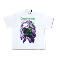 White gloryhammer   chaos wizard Urban Heavy Tee - lanVoArt