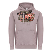Vintage Zinc Love America 4th of july Vintage Hoodie - HowdyJamesFarm