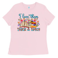 I Love Them Thick And Spicy Ladies Tee | Teevron