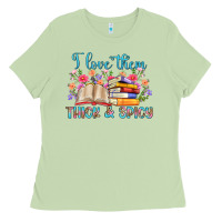 Matcha i love them thick and spicy Ladies Tee - Artiststas