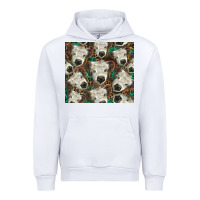White white Scottish calf Urban Hoodie - BarkalooDesign