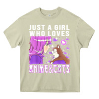 Mossy anime cat anime stuff Heavy Core Tee - lanVoArt