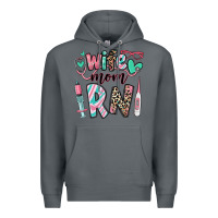 Rock wife mom rn registered nurse Premium Hoodie - RanaPortraitStore