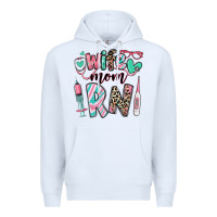 White wife mom rn registered nurse Premium Hoodie - RanaPortraitStore