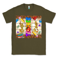 Army Green best teacher ever Classic Tee - NancyCooperArtShop