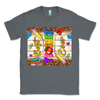 Charcoal Heather best teacher ever Classic Tee - NancyCooperArtShop