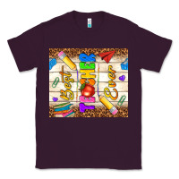 Plum best teacher ever Classic Tee - NancyCooperArtShop
