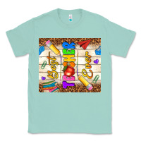 Seafoam best teacher ever Classic Tee - NancyCooperArtShop