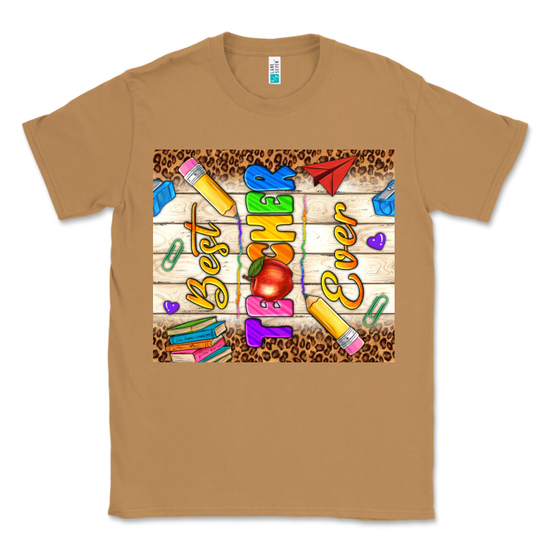Best Teacher Ever Classic Tee by NancyCooperArtShop | Teevron