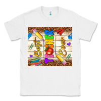 White best teacher ever Classic Tee - NancyCooperArtShop