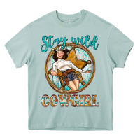 Arona Western Stay Wild Cowgirl Heavy Core Tee - BundleAndBundleShop