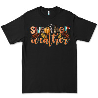 Black Sweather Weather Premium Tee - LillyAllenDesigns